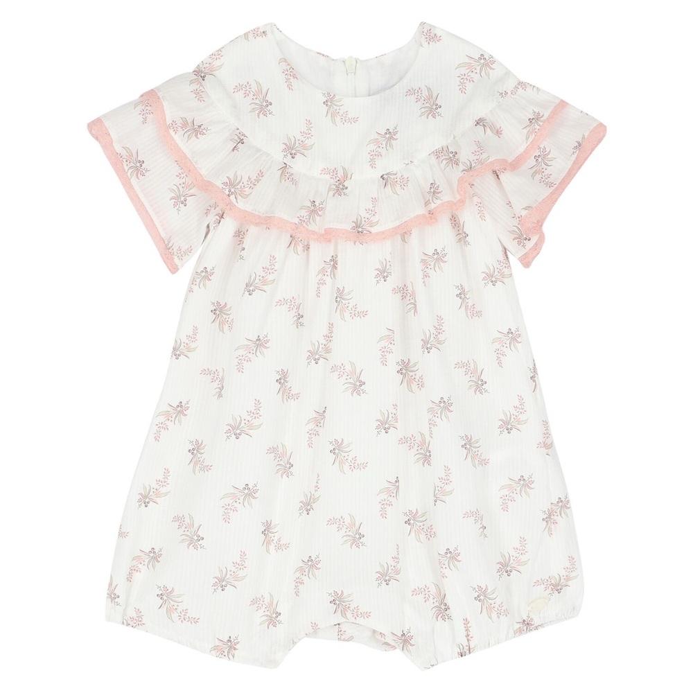 Tartine et Chocolat Floral Baby Romper